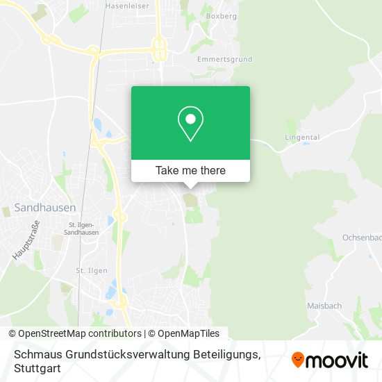 Schmaus Grundstücksverwaltung Beteiligungs map