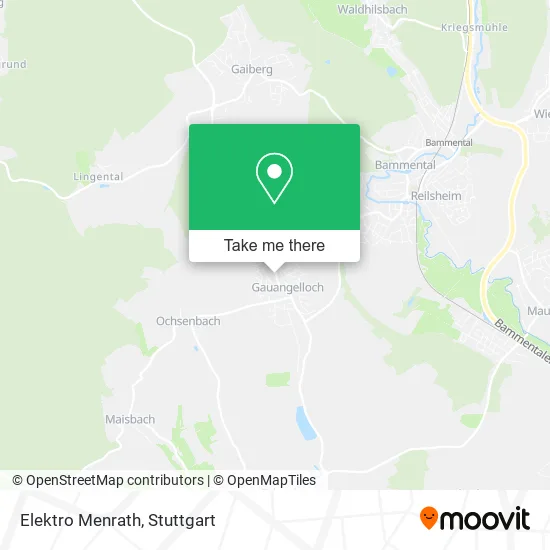 Карта Elektro Menrath