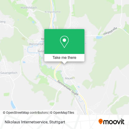 Nikolaus Internetservice map