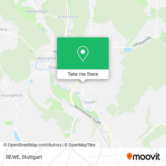 REWE map