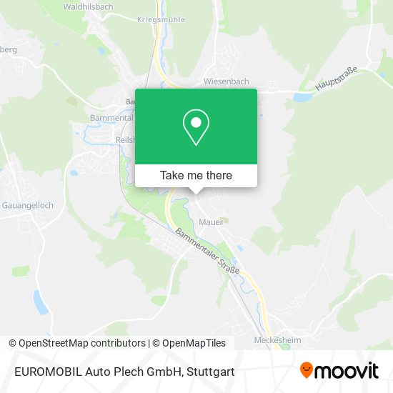 EUROMOBIL Auto Plech GmbH map