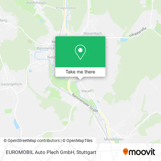 Карта EUROMOBIL Auto Plech GmbH