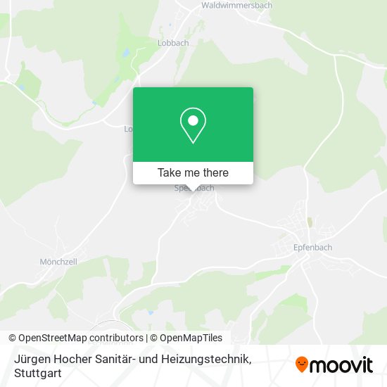 Jürgen Hocher Sanitär- und Heizungstechnik map