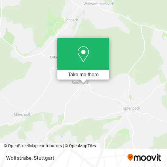 Карта Wolfstraße