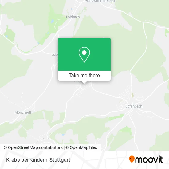 Карта Krebs bei Kindern