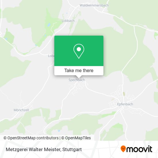 Metzgerei Walter Meister map