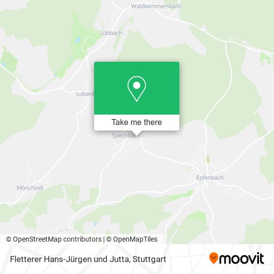 Fletterer Hans-Jürgen und Jutta map