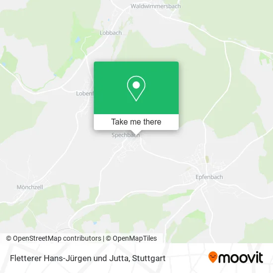 Карта Fletterer Hans-Jürgen und Jutta