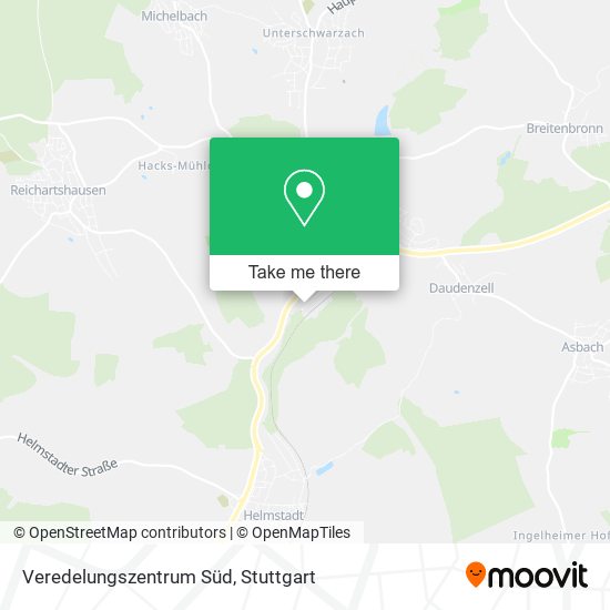 Veredelungszentrum Süd map