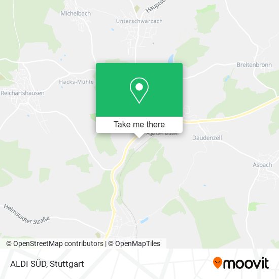 ALDI SÜD map