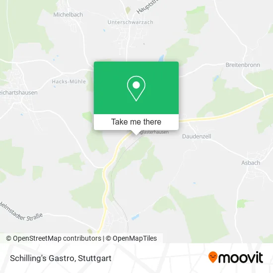 Карта Schilling's Gastro