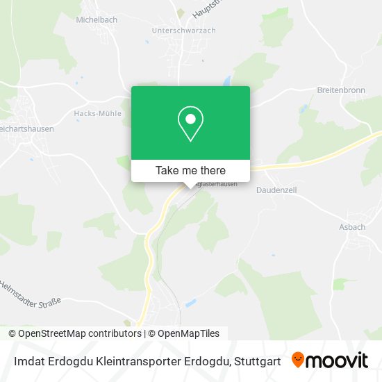 Imdat Erdogdu Kleintransporter Erdogdu map