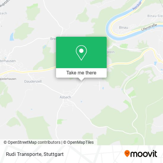 Rudi Transporte map