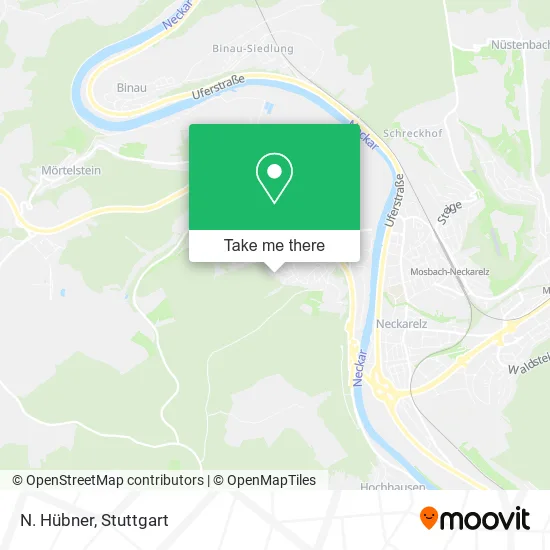 Карта N. Hübner