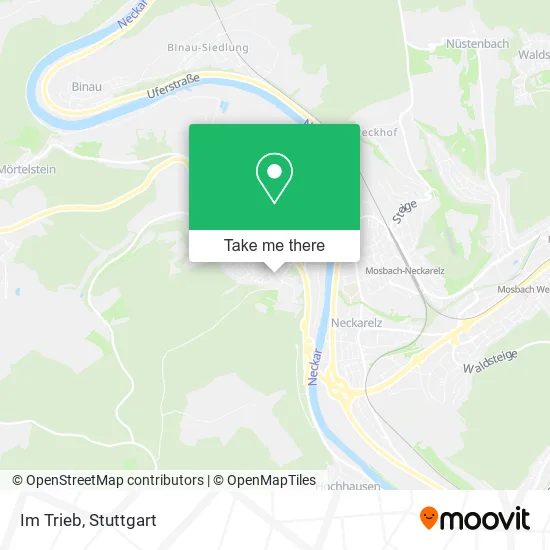 Im Trieb map