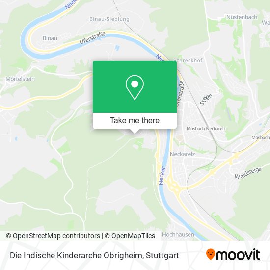 Die Indische Kinderarche Obrigheim map
