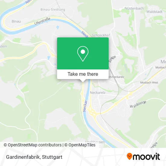 Карта Gardinenfabrik