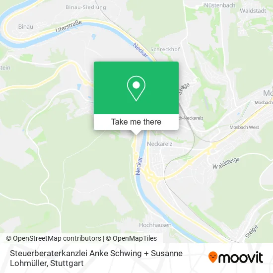 Карта Steuerberaterkanzlei Anke Schwing + Susanne Lohmüller