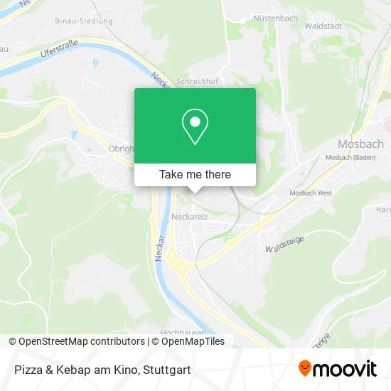Карта Pizza & Kebap am Kino