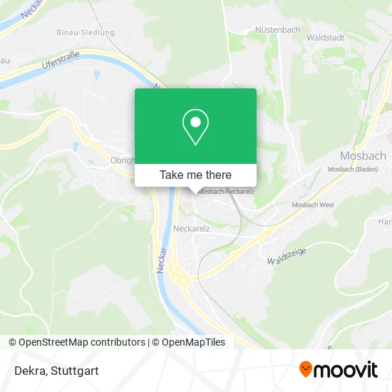 Карта Dekra