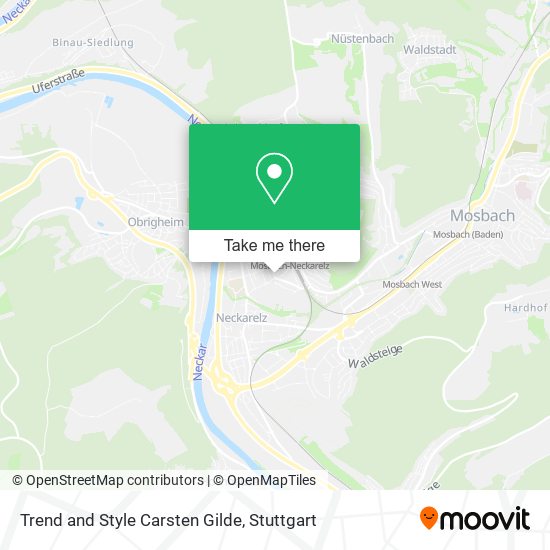 Trend and Style Carsten Gilde map