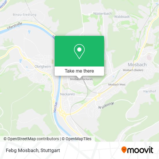 Карта Febg Mosbach