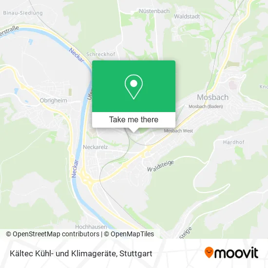 Карта Kältec Kühl- und Klimageräte