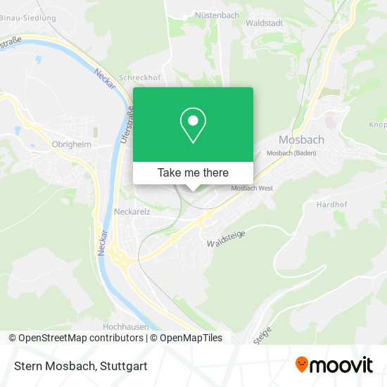 Карта Stern Mosbach