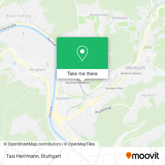 Карта Taxi Herrmann