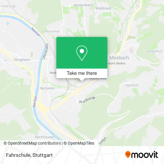 Карта Fahrschule