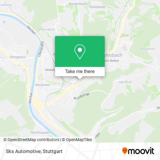 Sks Automotive map