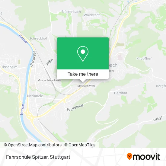 Карта Fahrschule Spitzer