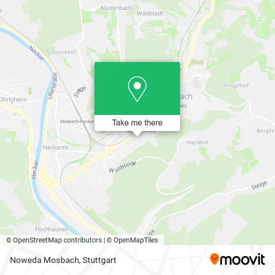 Карта Noweda Mosbach