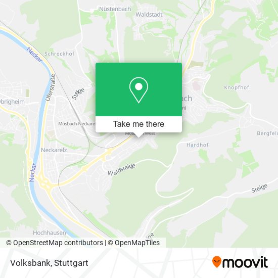 Volksbank map