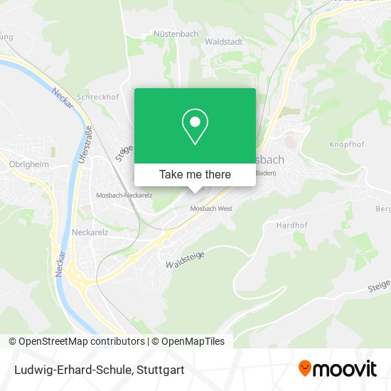 Ludwig-Erhard-Schule map