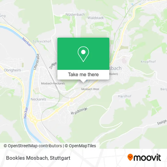 Карта Bookles Mosbach