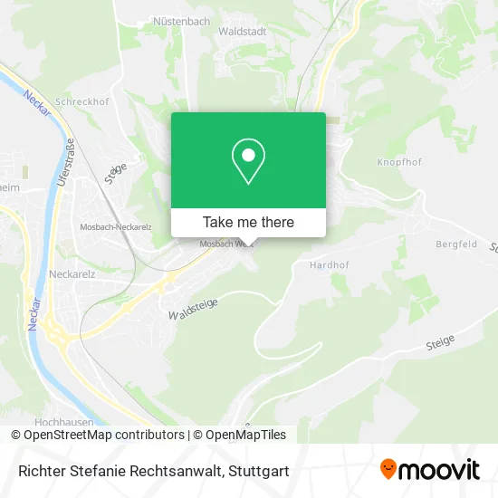 Карта Richter Stefanie Rechtsanwalt