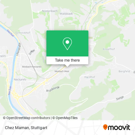 Карта Chez Maman