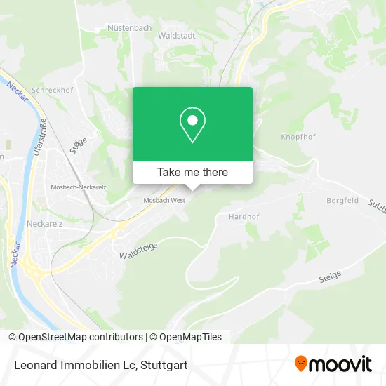 Карта Leonard Immobilien Lc