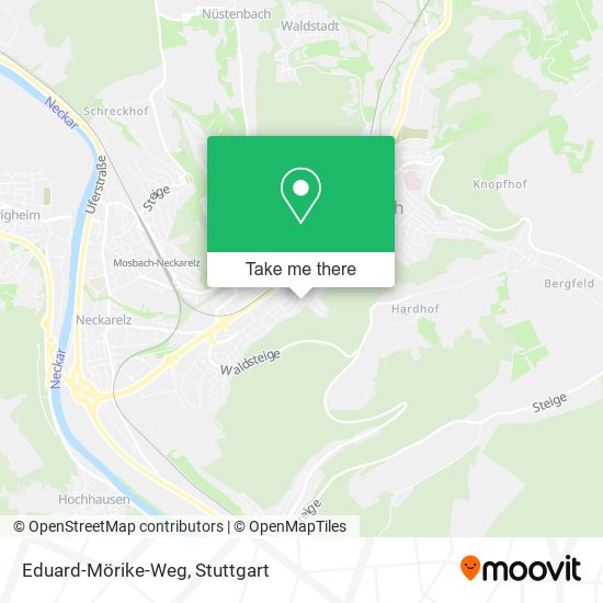Карта Eduard-Mörike-Weg
