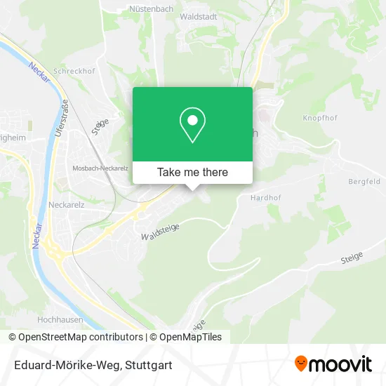 Карта Eduard-Mörike-Weg