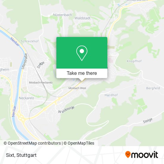 Sixt map