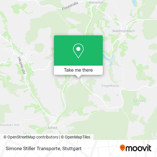 Simone Stiller Transporte map