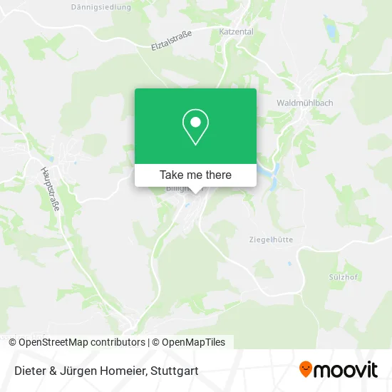 Карта Dieter & Jürgen Homeier