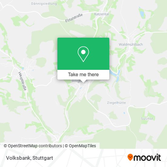 Volksbank map