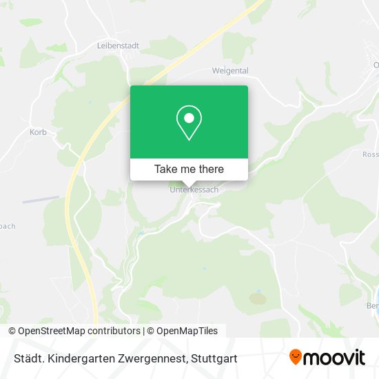 Städt. Kindergarten Zwergennest map