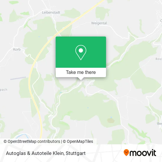 Карта Autoglas & Autoteile Klein