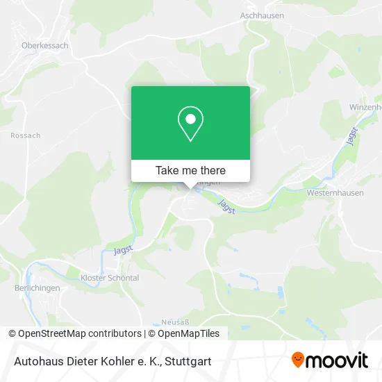 Карта Autohaus Dieter Kohler e. K.