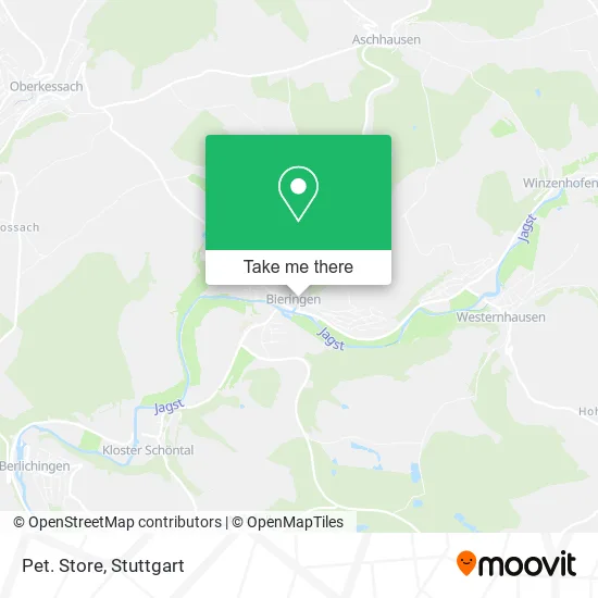 Карта Pet. Store