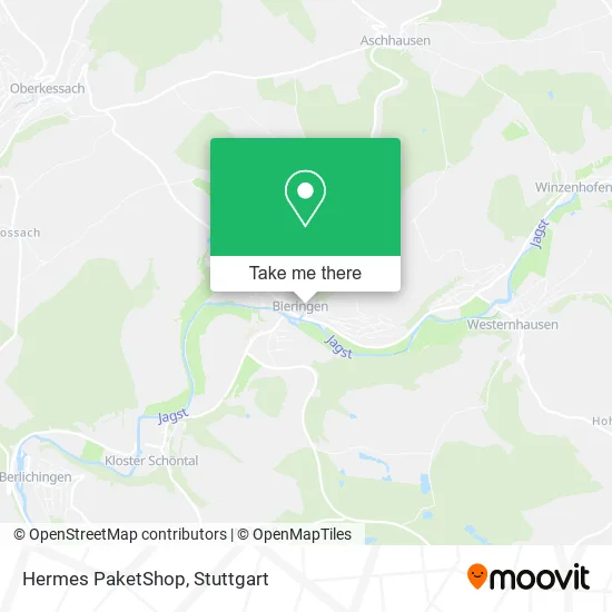 Карта Hermes PaketShop